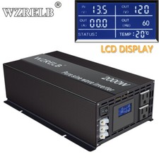 1000W 1500W 2000W 3000W Pure Sine Wave Inverter 12V to 120V Power Converter Car picture