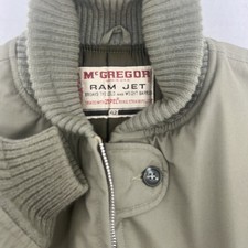 VTG 60s McGregor Ram Jet Mens Jacket 42 Insulated Coat USA Rockabilly Rain Repel picture