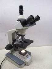 National Optical 163 Trinocular Lab Microscope 4 Objectives Camera Port picture