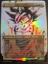 Miku, Song of the People (Borderless) Foil Secret Lair Drop Playtest Card picture