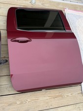 14-18 OEM Silverado Sierra Pass. Rear Crew Cab door Sonoma Red Metallic WA412P picture