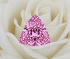 2.70 CT Natural Pink Diamond  1 Pcs Trillion Cut 10 MM VVS1 D Grade Certified S2 picture