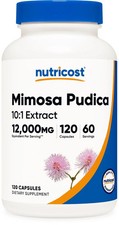 Nutricost Mimosa Pudica Seed 10:1 Extract 120 caps, 60 Servings - EXP 11/2028 picture