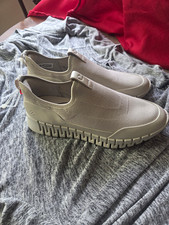 ECCO WOMEN'S Beige Slip-On Breathable Low Top Athletic Sneaker Casual picture