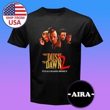 From Dusk Till Dawn 2 Retro Action Movie Men's Black Size S-5XL picture