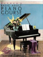 Alfred's Basic Adult Piano Course Lesson Book, Bk 3 - Paperback - GOOD picture