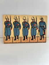 1914 paper postcard Blue Coat Soldier By J. Alan Fletcher picture