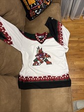 Vintage CCM Phoenix Coyotes Kachina NHL Hockey Jersey Men’s L Made Canada picture