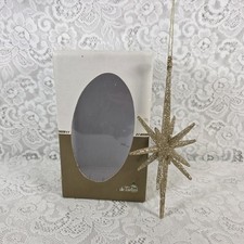 Soffieria De Carlini Neiman Marcus Christmas Glass Ornament Star Made In Italy picture