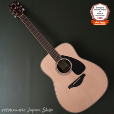 Yamaha FG830 Acoustic Guitar Rosewood Back & Sides Solid Spruce Top Natural picture