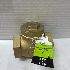 NEW Homewerks 240-2-2 BRASS SWING CHECK VALVE 2