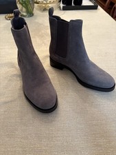 Talbots Kendall Grey Tish Chelsea Boot Size 8M  made in Brazil picture