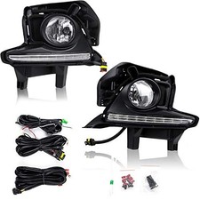 , Fit For 2013-2016 Highlander LED Fog Light Bumper Lamp Kit FL7016 RP1 picture