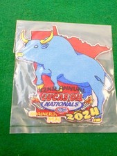NHRA 2024 Season  4 Inch Embroidered Patch -  BRAINERD MINNESOTA. NHRA NATIONALS picture