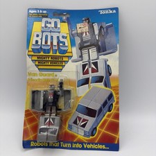 1984 Vintage Tonka Go Bots Van Guard 51 Friendly Robot Mini Van Series 2 NOS  picture