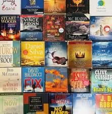 20 Unabridged Audiobooks All Types : Fantasy, Fiction, Mystery, History, Etc picture