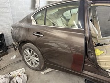 2014-2021 Infiniti Q50 Right Rear Door Shell OEM CAN Brown Passenger Side picture