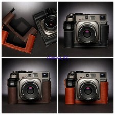 1PC Handmade Genuine Leather Half Case for MAMIYA 7ii 7 6 6MF Camera Retro Cover picture