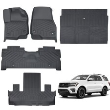 7 Seats TPE Rubber Floor Mats Trunk Cargo Liners For 2018-2025 Ford Expedition picture