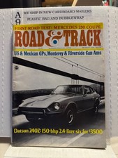 Vintage Road and Track Magazine January 1970 picture