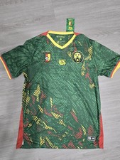 Fourteen Cameroon Soccer Jersey Green/white/Black. Men's Fan Shirt picture