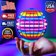 Flying ORB Ball Toy Hand Controlled RGB LIGHT Magic Hover Boomerang Spinner toy picture