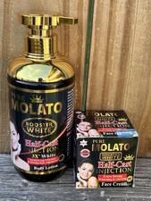 Pure Molato lotion and Face Cream 2 in 1 set . Lotion and face cream picture