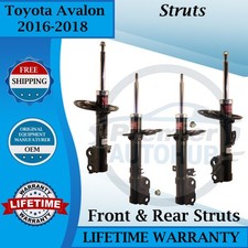 KYB OEM Front & Rear Struts For 2016-2018 Toyota Avalon Lifetime Warranty picture