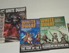 White Dwarf 111, 113, & 460 & Wizard 108 Magazine Lot UK  picture