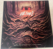 Evil Dead 2  BRUCE CAMPBELL Signed Vinyl Record Album Soundtrack JSA picture