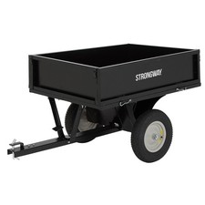 Strongway Steel ATV Trailer with Dump Bed, 500-lb. Load Capacity, 40in. x 32in. picture