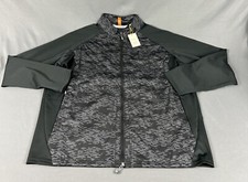 Peter Millar Golf Jacket Crown Sport Merge Elite Camo Print XXL Black MSRP $230 picture