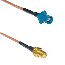 RG316 Fakra Z Male to SMA FEMALE RF Cable Rapid-SHIP LOT picture