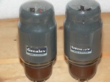 2 Genalex KT66 Tubes-UK-SAME CODE-TEST GOOD picture