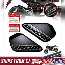 Infill Side Panel Fairing Cover Set Pair Black For Honda New Grom Msx 2021-2023 picture