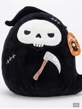 Squishmallows Halloween Otto the Grim Reaper with Scars 16” Plush New picture