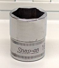 Snap-on FSM161 16mm Socket 3/8 Drive 6 Point Shallow Metric Flank Drive USA picture