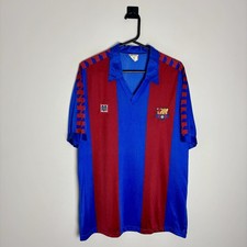 Barcelona Football Shirt Jersey Original 1984-1989 Home (L) 0830 picture