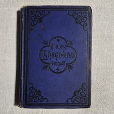 Moody's Anecdotes by J. B. McClure Hardcover 1878 picture