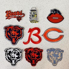 Chicago Bears Bear Iron/Sew On Embroidered Patch picture