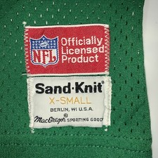Vintage New York Jets Freeman McNeil 24 Jersey X-Small NFL 80s Sand-Knit picture