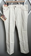 NWT Deadstock Vtg 1980's Levi's For Men 38X30 Two Horse Jeans Leather Tab picture