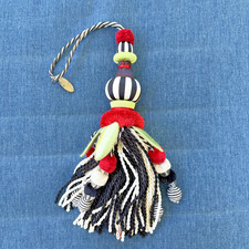 Mackenzie Childs Royal Poppy Tassel picture