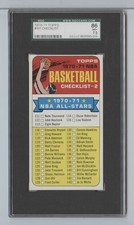 1970 Topps Check List #101 SGC 7.5 picture