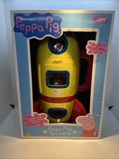 Peppa Pig Playset Peppa Pig’s Spaceship New In Box Very Rare Kids Toy picture
