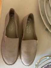 Coconuts By Matisse Peaches Tan Suede Espadrilles Flat Women's Size 6.5 M NEW picture