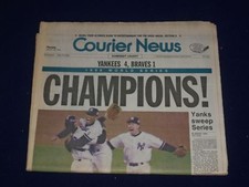 1999 OCTOBER 28 THE COURIER-NEWS NEWSPAPER - NY YANKEES WIN WORLD SERIES-NP 3087 picture