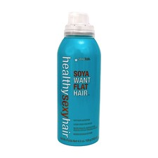 Healthy Sexy Hair Soya Want Flat Hair Hot Iron Hairspray SexyHair 4.5 oz No Cap picture