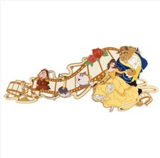 PRESALE PALM Belle Beast Beauty Beast Magic of Movies Jumbo Pin LE 2000 picture