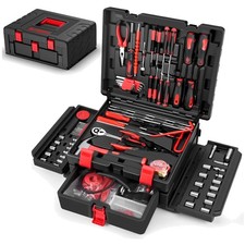 Reliable 132PCs Auto Repair Tool Kit - Household Maintenance picture